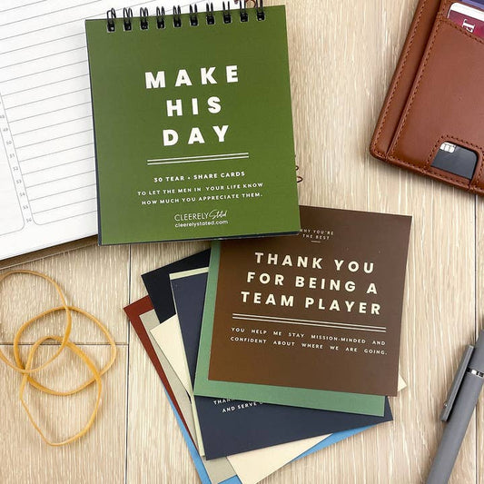 Make His Day  | Tear & Share Cards