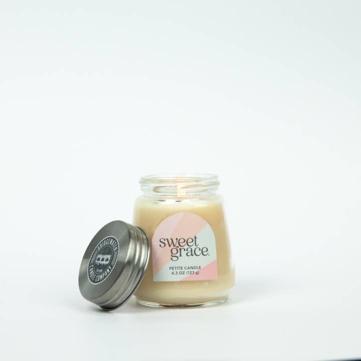 Sweet Grace Candle | Petite Clear Jar