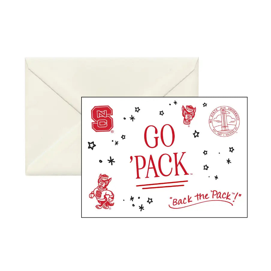 N.C. State Confetti Boxed Note Cards