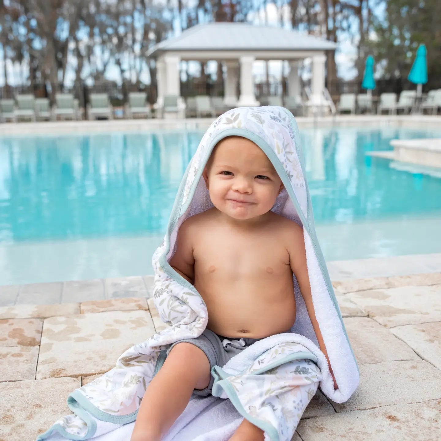 Premium Knit Hooded Towel | Rex