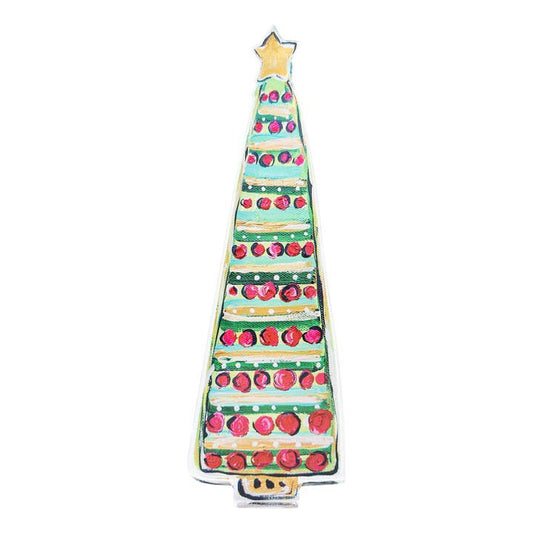 Bright Gold and Green Christmas Tree | Acrylic Stand