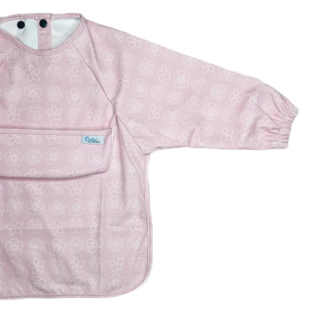 The Grayson Long Sleeve Bib | Petal Pink