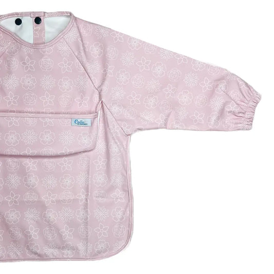 The Grayson Long Sleeve Bib | Petal Pink