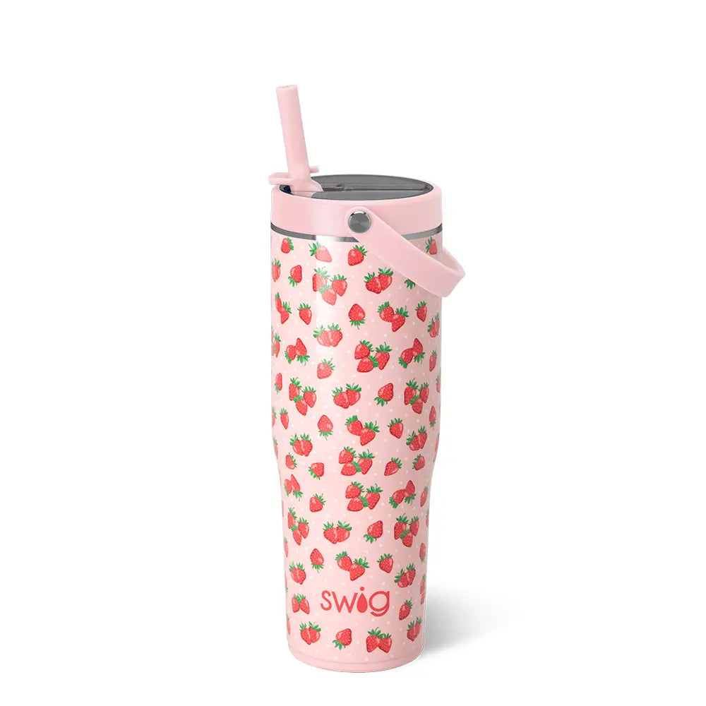 30oz Leakproof To-Go Tumbler | Strawberry Shortcake