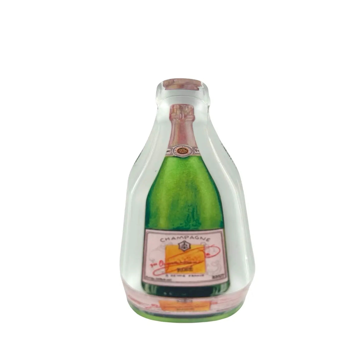 Acrylic Napkin Weight | Bubbles Champagne