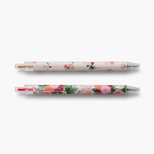 Dahlia Set of 2 Gel Pens