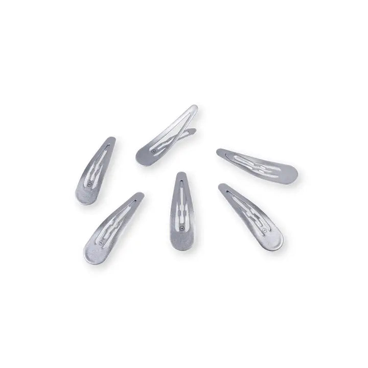 Snap Clips | 6ct | Silver