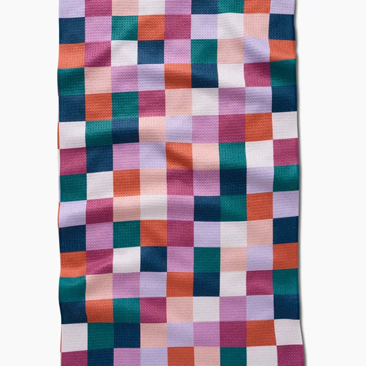 Tea Towel | Fall Checkers