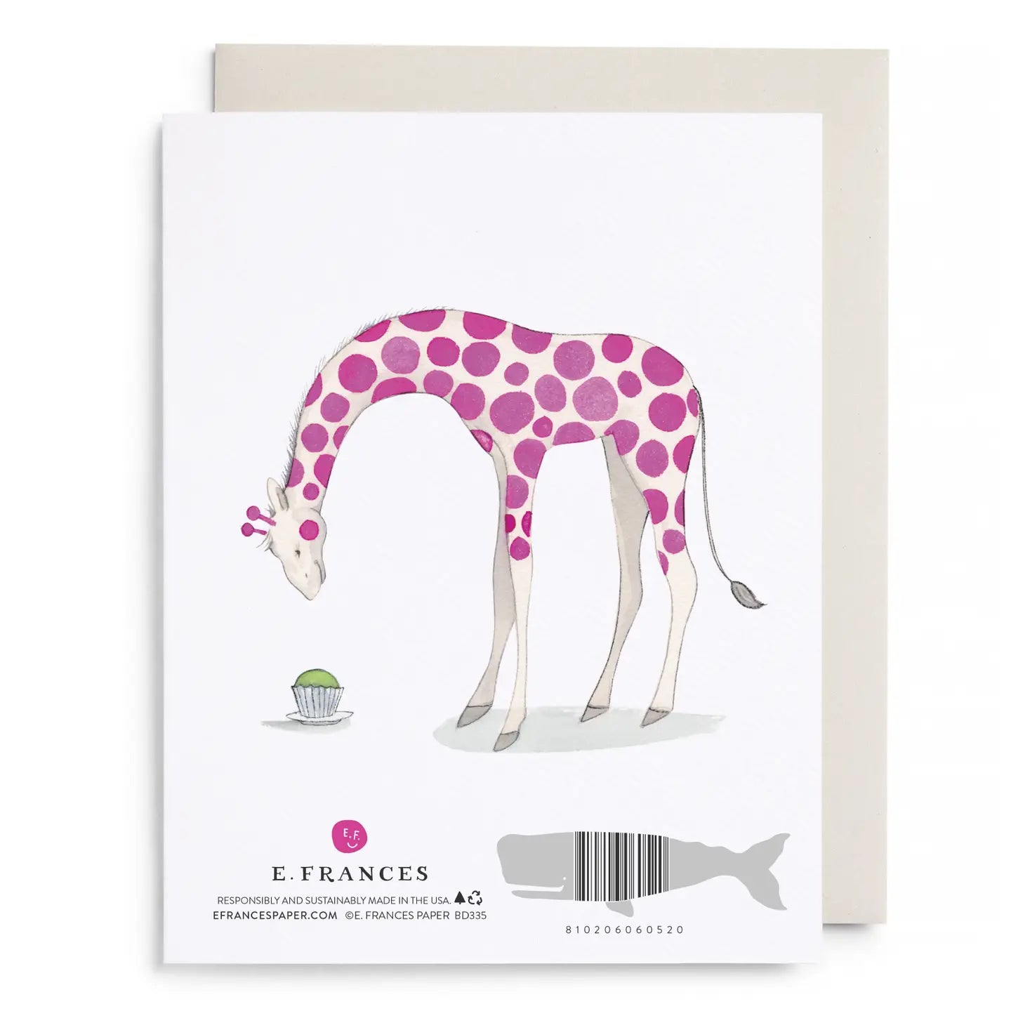 Greeting Card | Leaning Tower of Cupcakes Birthday