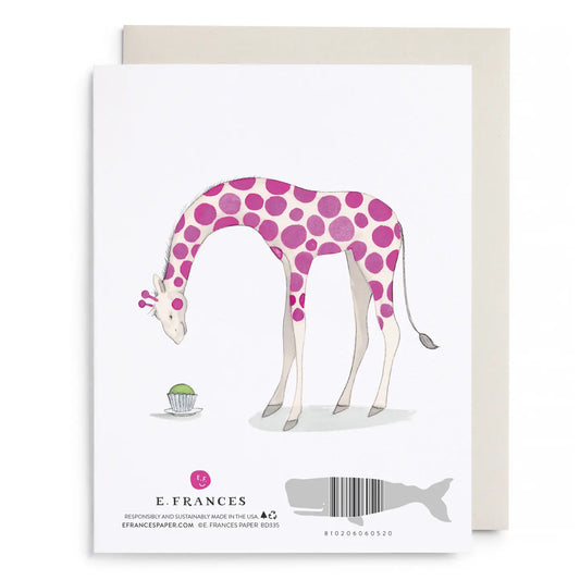 Greeting Card | Leaning Tower of Cupcakes Birthday