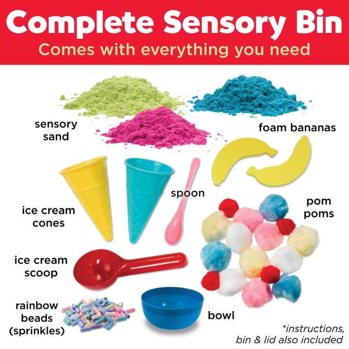 Sensory Bin | Ice Cream Shop