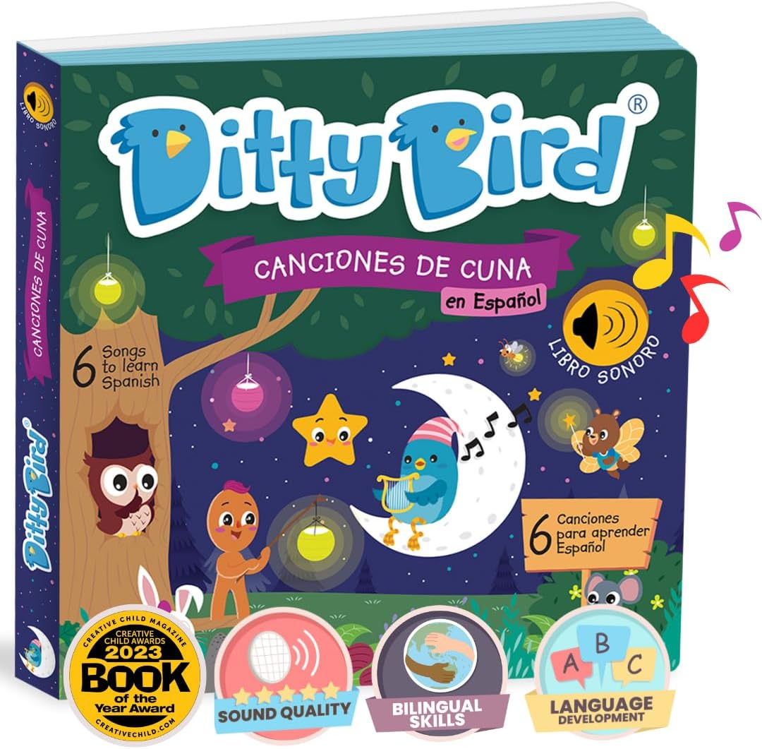 Ditty Bird Spanish Nursery Rhymes | Canciones de Cuna
