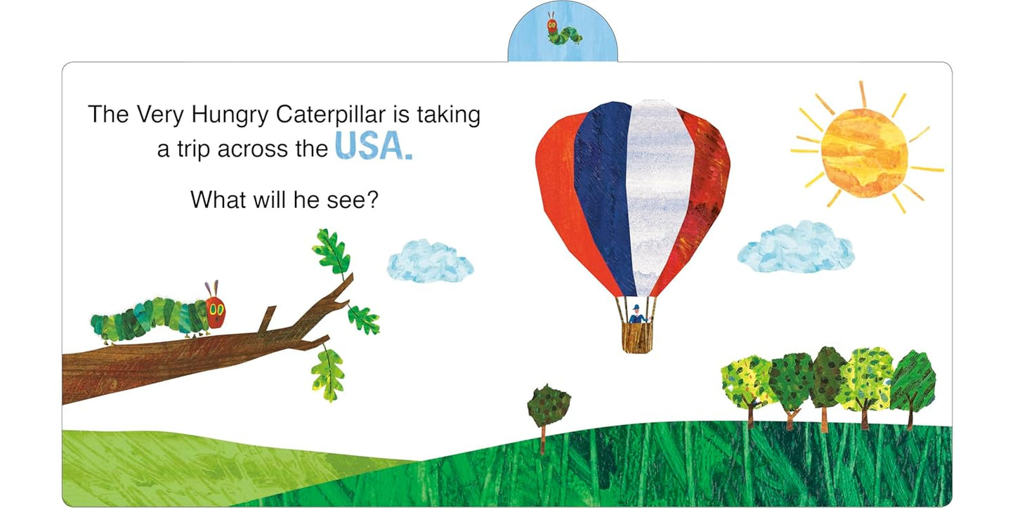 Across the USA with the Very Hungry Caterpillar