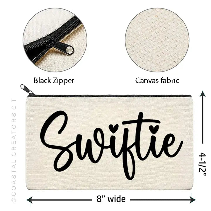 Canvas Zipper Bag | Swiftie