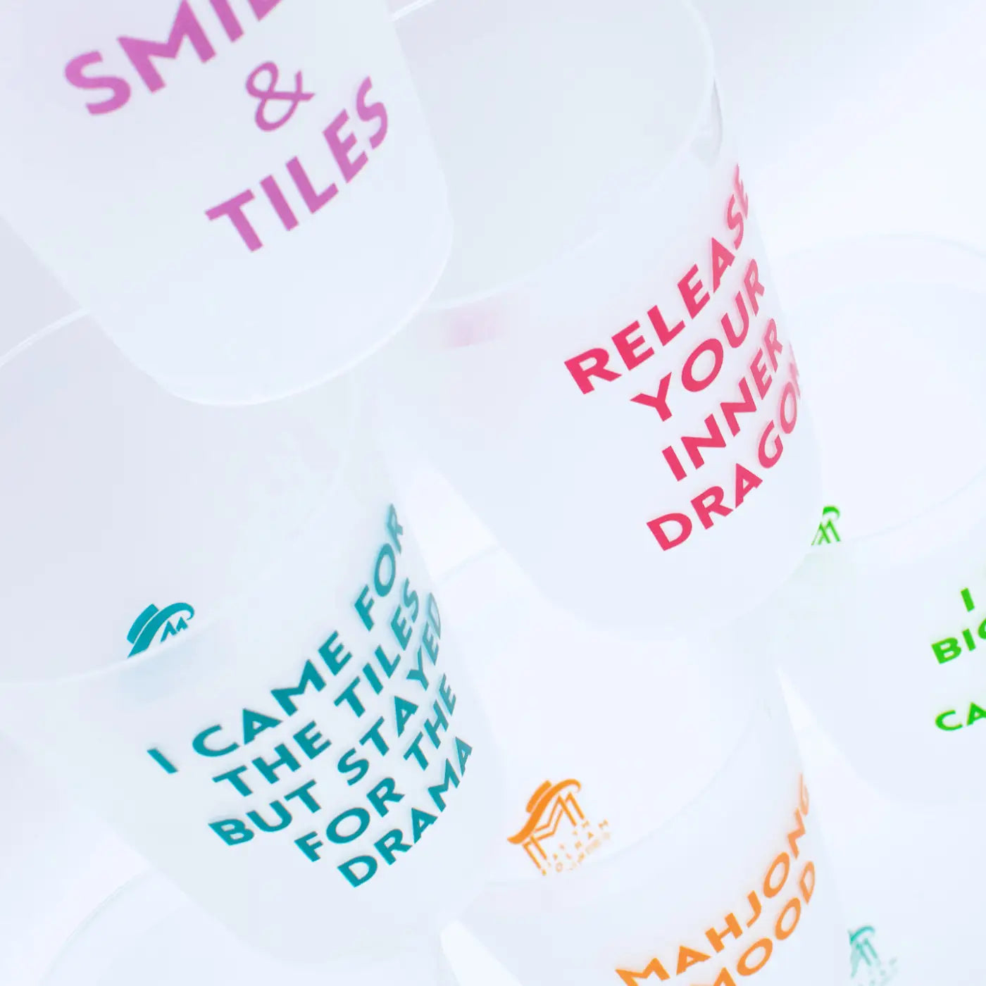 Mahjong Frosted Cups | Set of 10 Designs