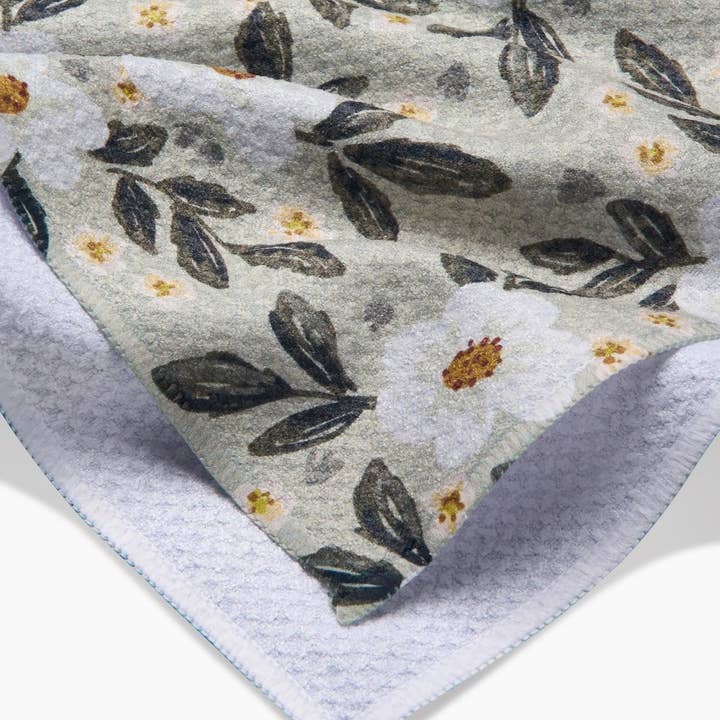 Tea Towel | Painted Spring Flowers