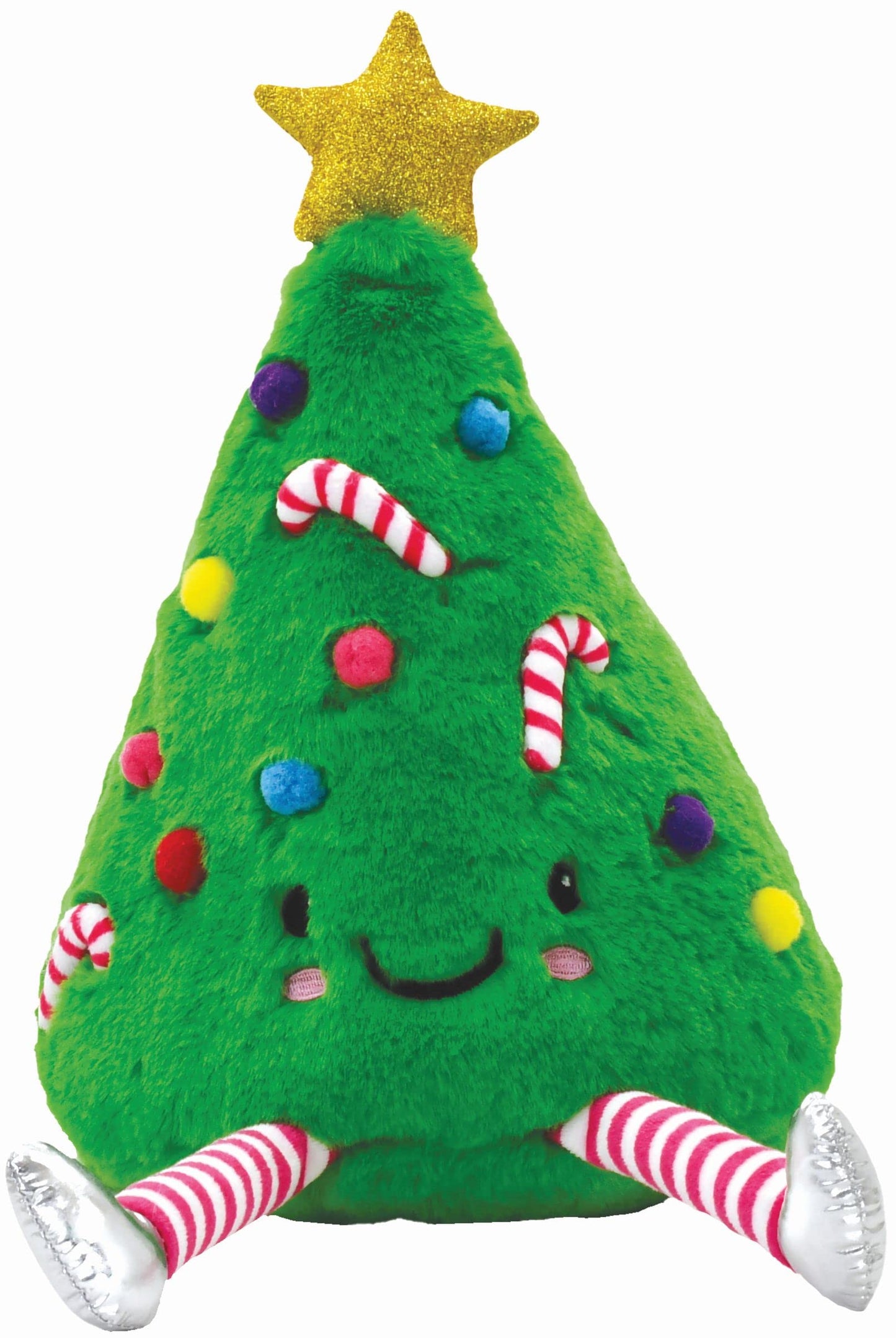 Christmas Tree Mini Furry Plush