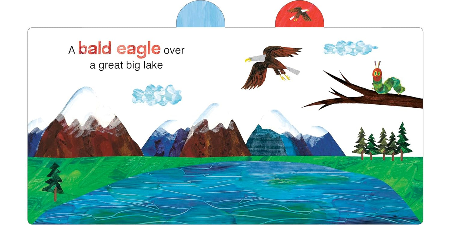 Across the USA with the Very Hungry Caterpillar