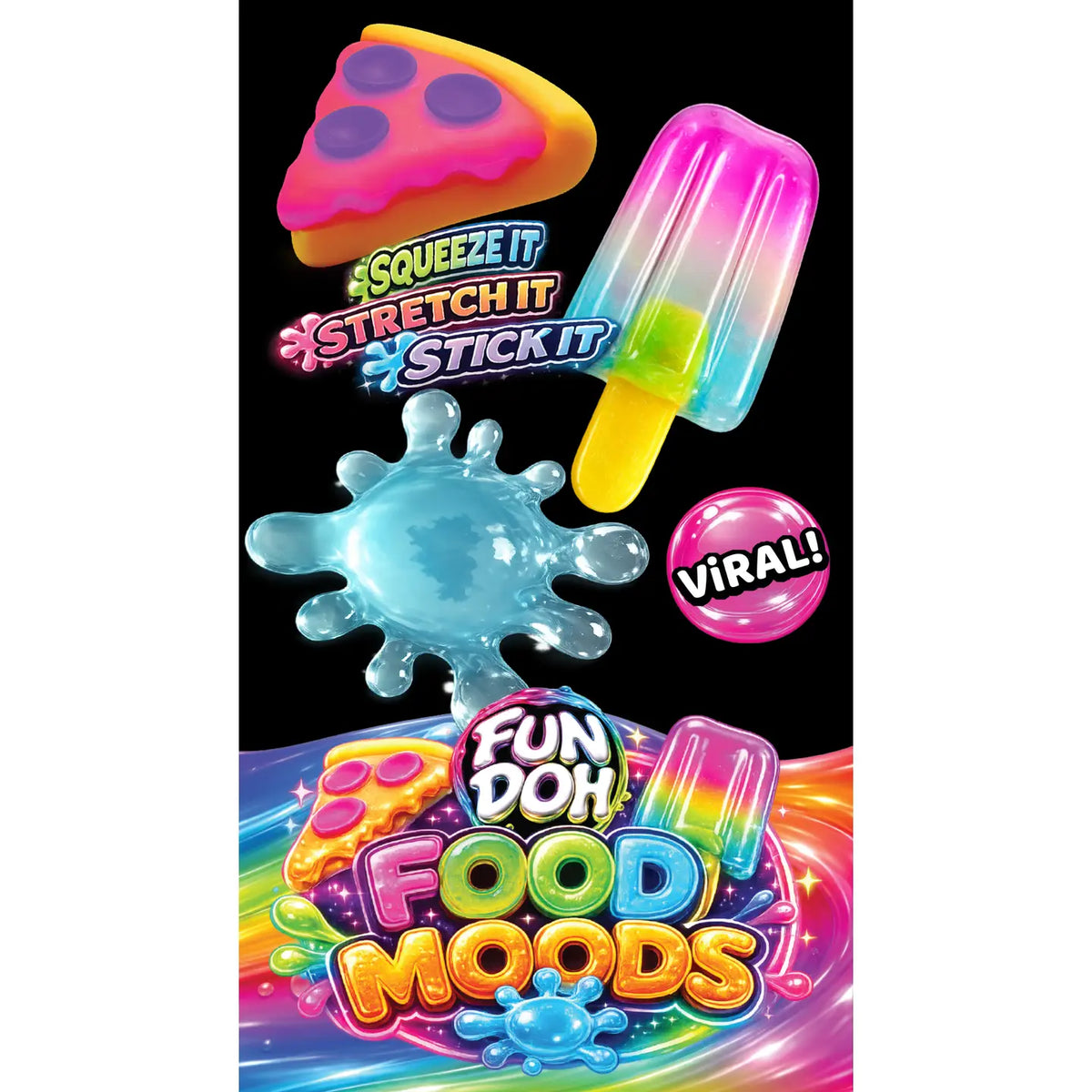 Fun Doh Food Moods Snack Attack Squishy | Assorted Styles