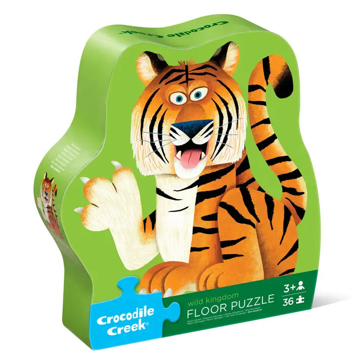 36-Piece Shaped Box Puzzle | Wild Animals