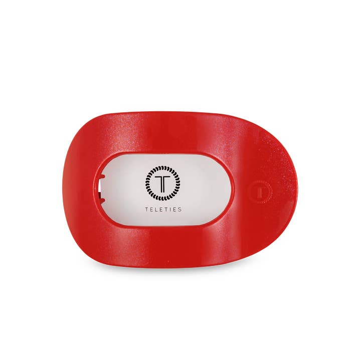 Teleties | Rudolph Red | Flat Round Clip | Assorted Sizes