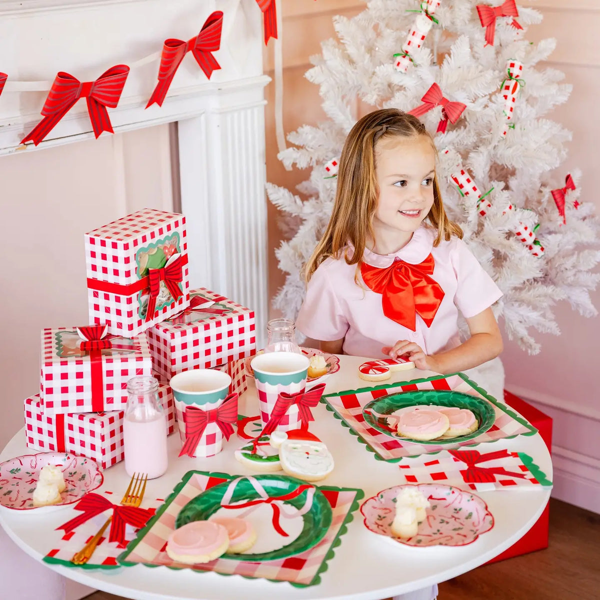 Plaid Sugar Plum Crackers