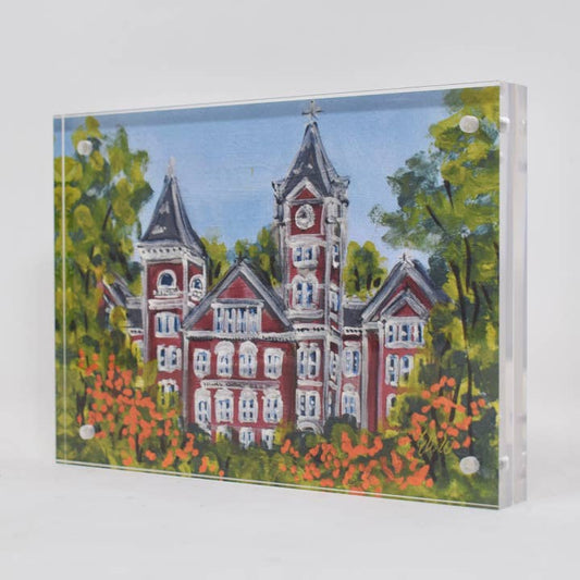 Auburn Landmark Acrylic Block | 5x7