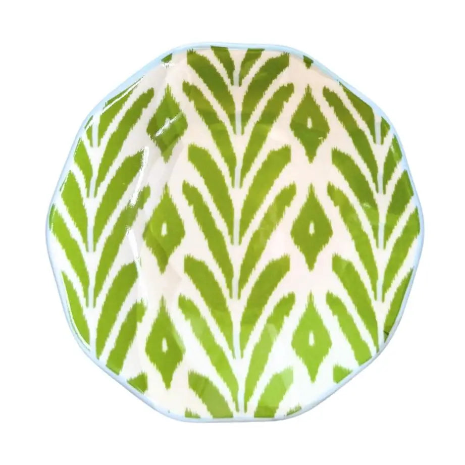 Ceramic Ring Dish | Petite Frond Green