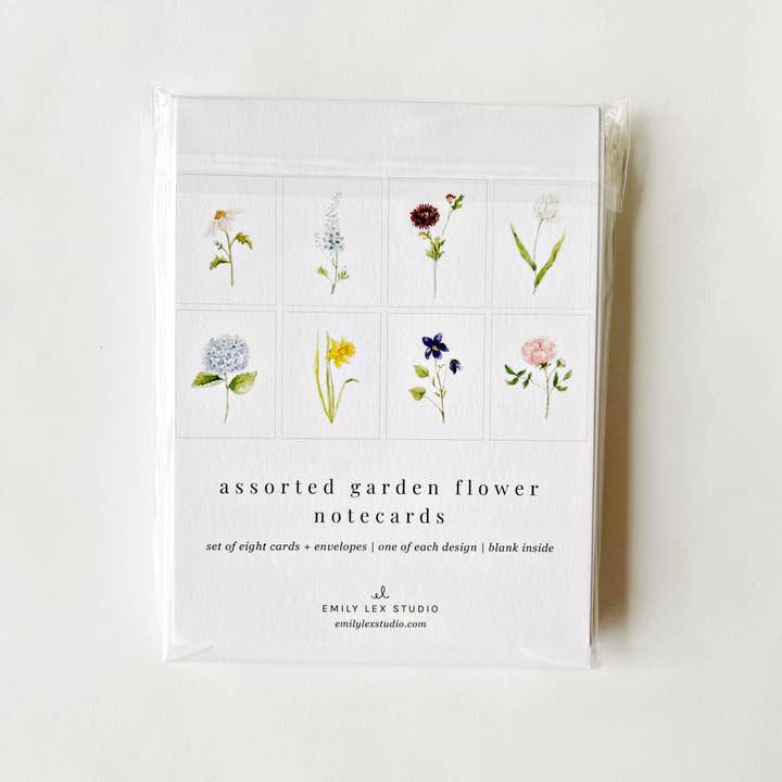 Notecards | Garden Flowers