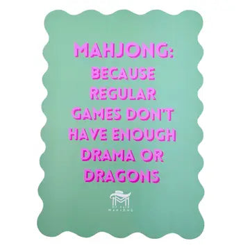 Mahjong Shuffle Card | Green Drama