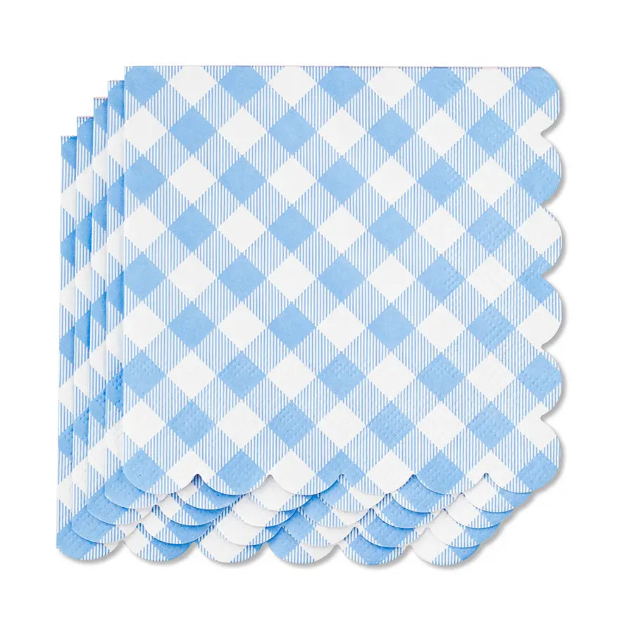 Cocktail Napkins | Gingham