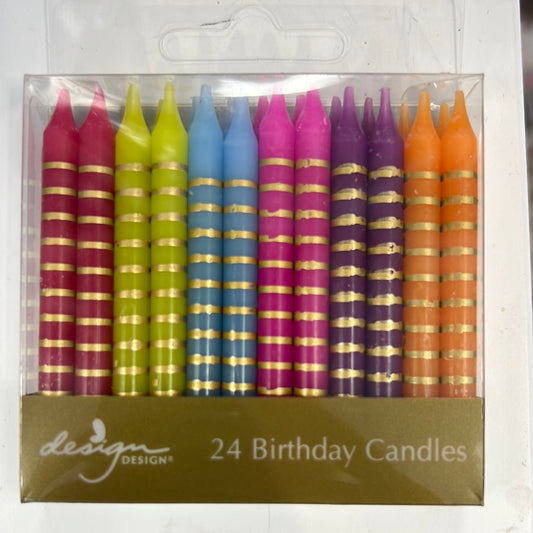 Razzle and Dazzle Pinstripes Candle