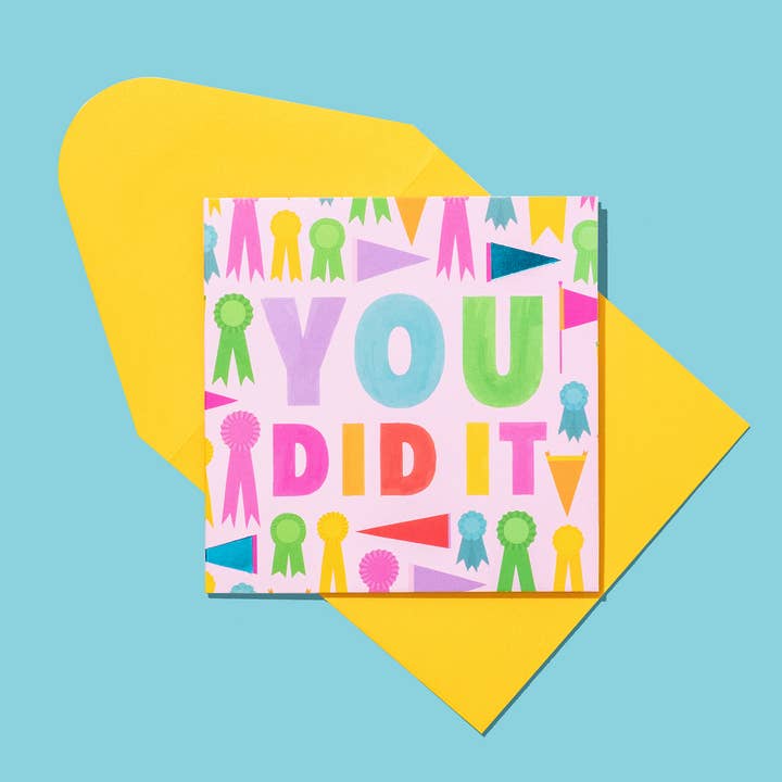 Enclosure Card - You Did It