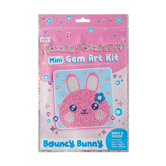 Razzle Dazzle D.I.Y.: Mini Gem Art Kit - Bouncy Bunny