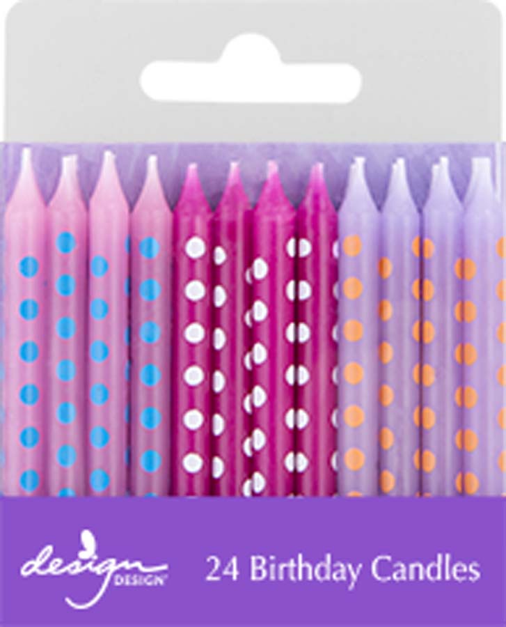 Birthday Candles | Pastel Dots
