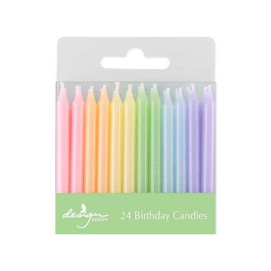 Rainbow Pearl Candles