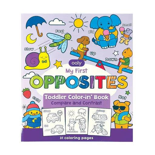 Coloring Book | Toddler | Opposites