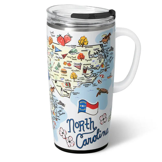 22oz Travel Mug | North Carolina