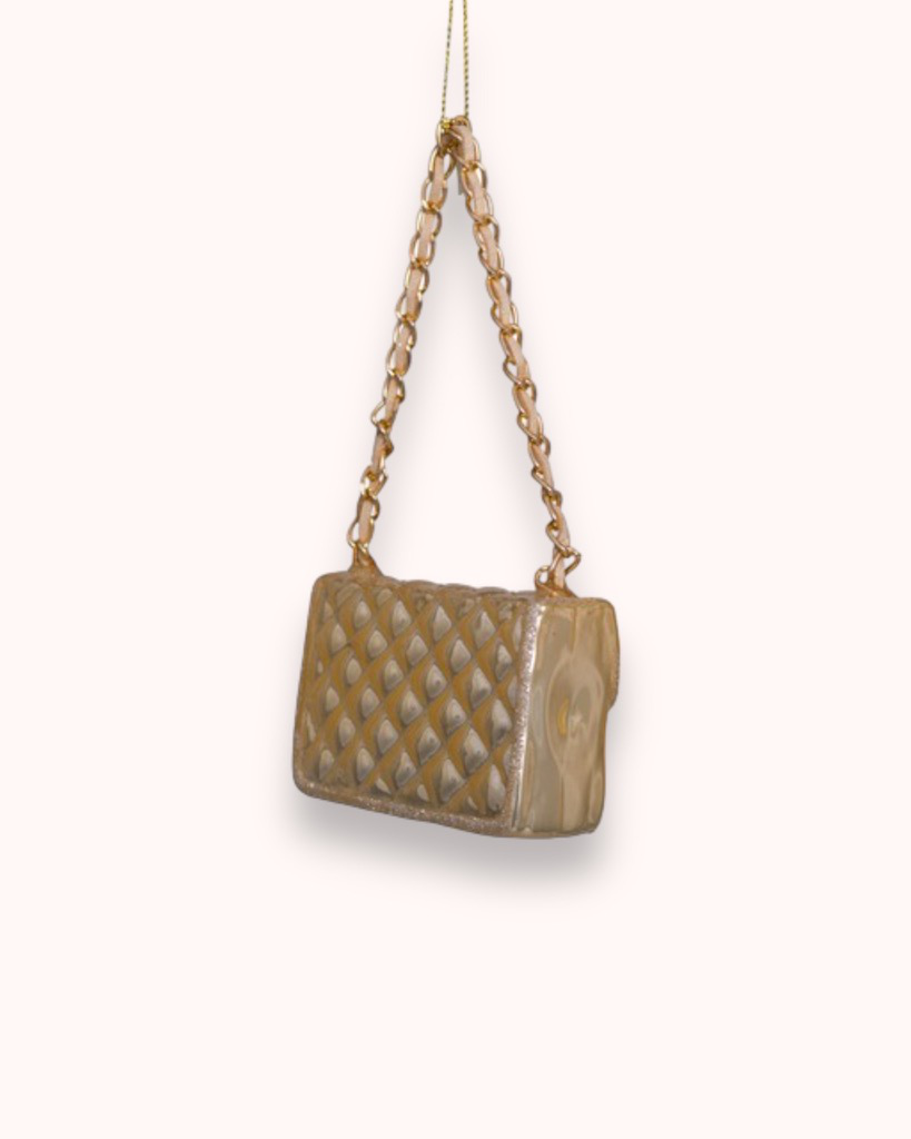 Ornament | Gold Fashion Bag