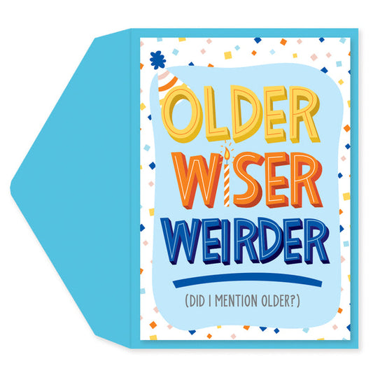 Older Wiser Card