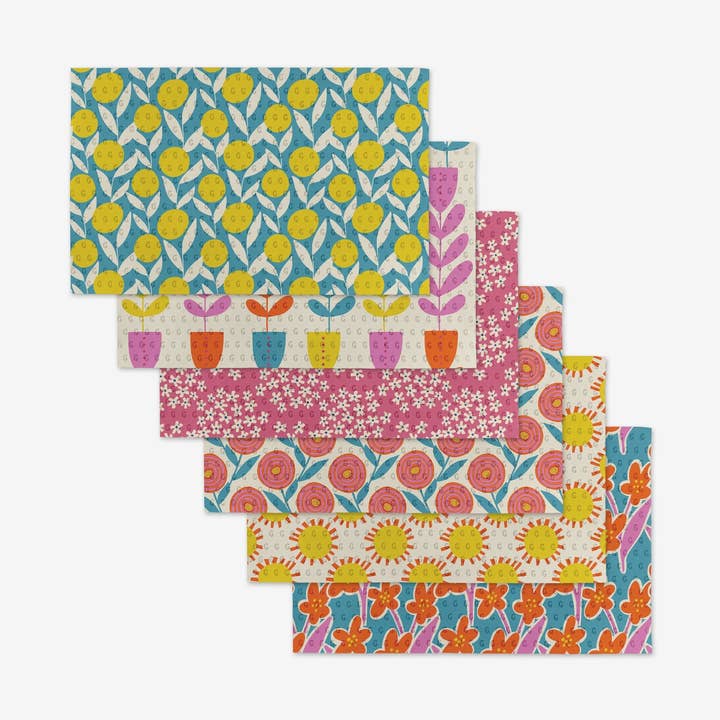 Not Paper Towel Set | Flower Parade