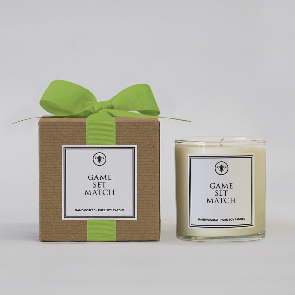 Game Set Match Candle