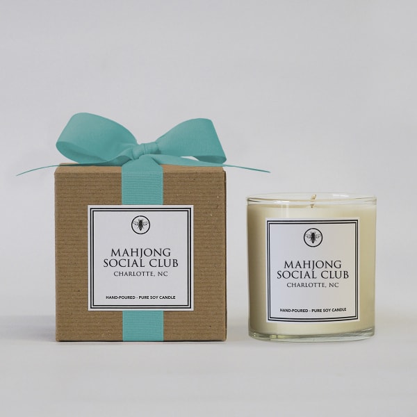 Mahjong Social Club Candle