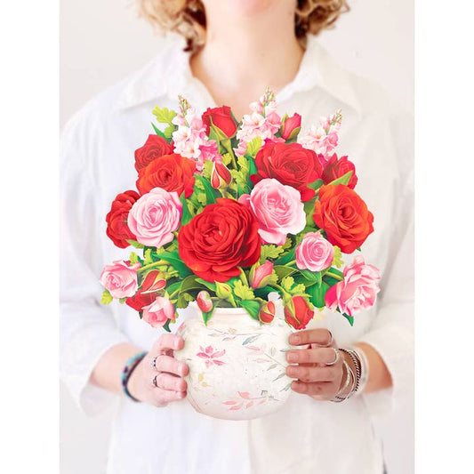 Pop-Up Greeting Cards | Blooming Roses