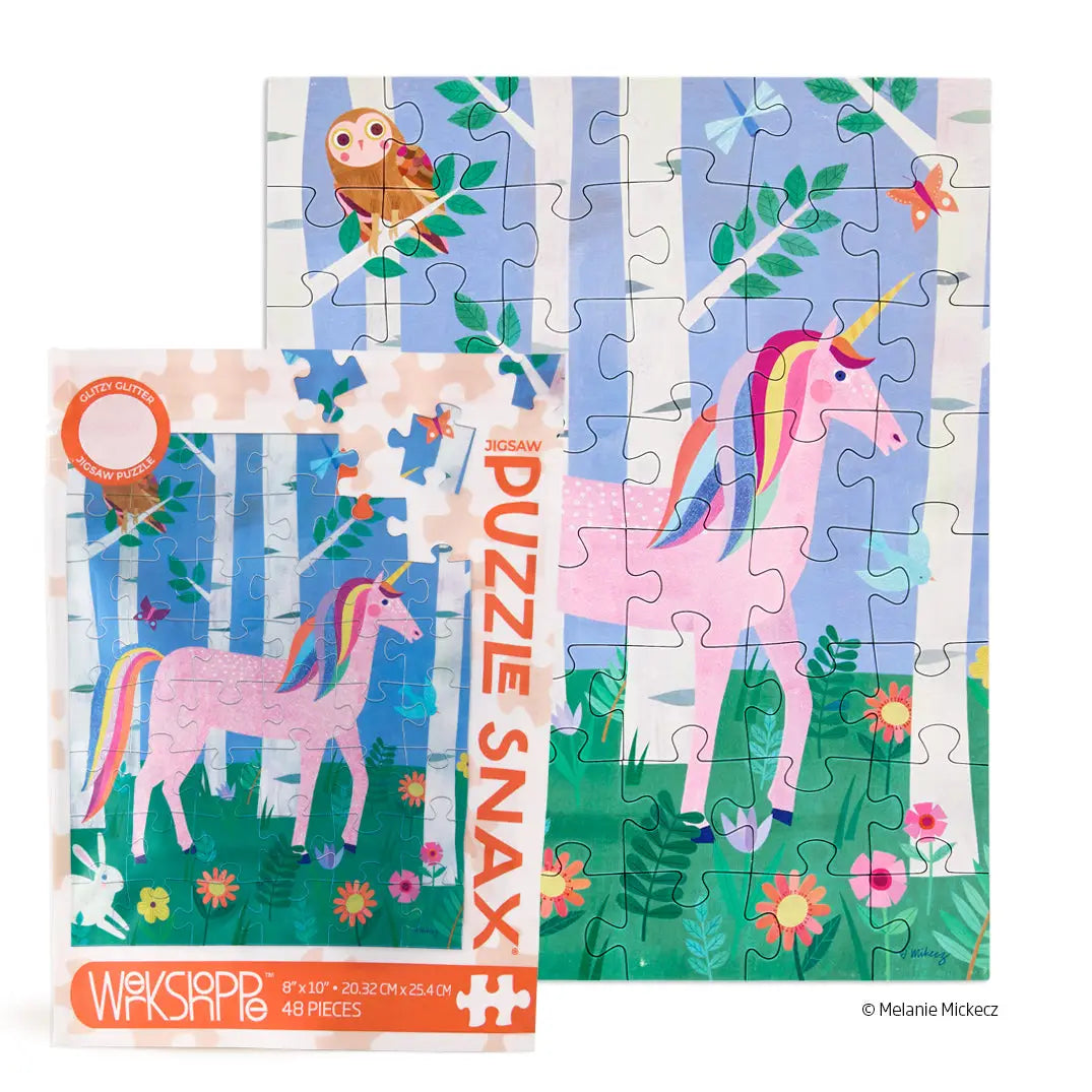 Jigsaw Puzzle Snax | Unicorn Forest