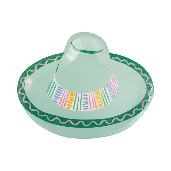 Paper Plates | Fiesta Sombrero