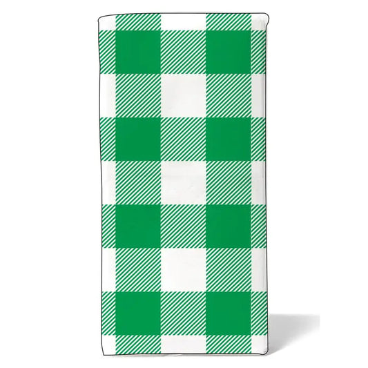 Pocket Tissue | Green Buffalo Check