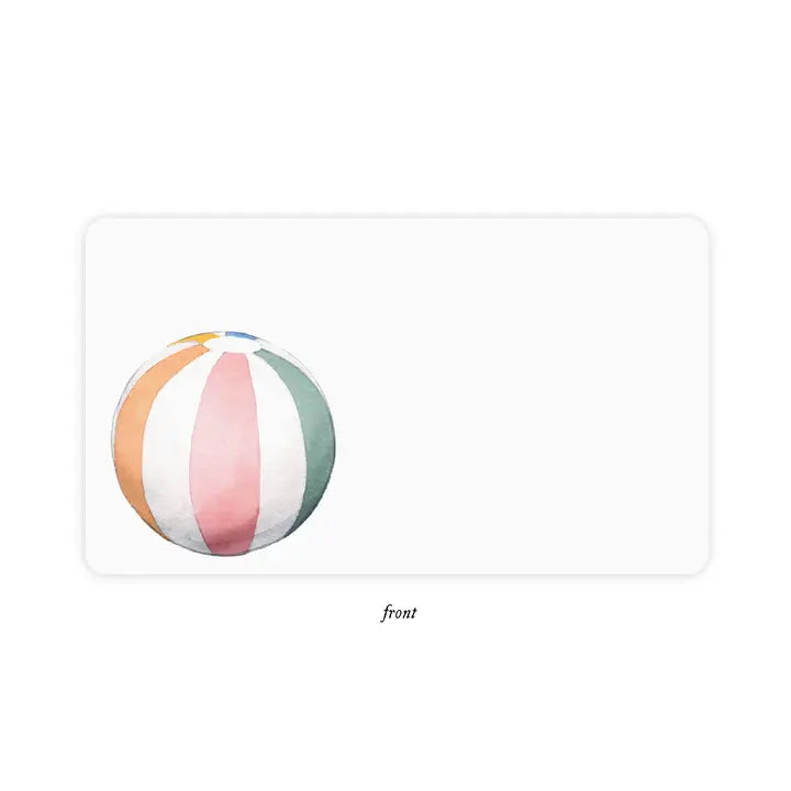 Little Notes | Beach Ball