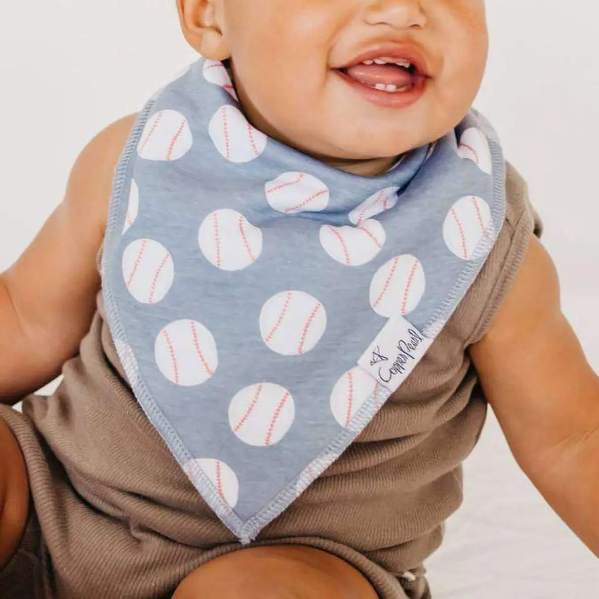 Baby Bandana Bib Set | Slugger