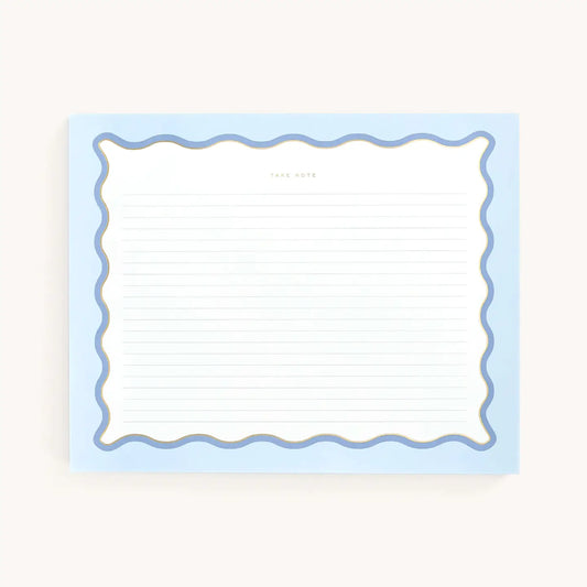 Notepad | Scallop Lined